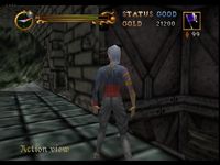 une photo d'Ã©cran de Castlevania - Legacy of Darkness sur Nintendo 64